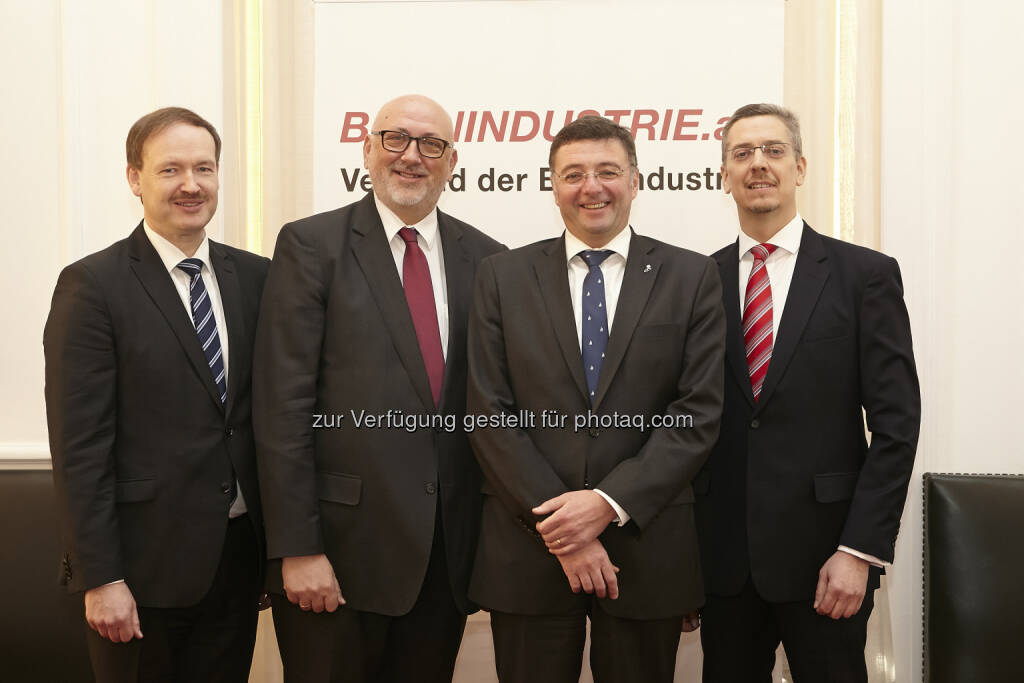 Verband der Bahnindustrie: Leichtfried/Matthä/Karl/Helmenstein: Österreichs Bahnindustrie ist Export-Spitzenreiter und Patent-Weltmeister (Fotocredit: Verband der Bahnindustrie/APA-Fotoservice/Roßboth), © Aussender (15.02.2017) 