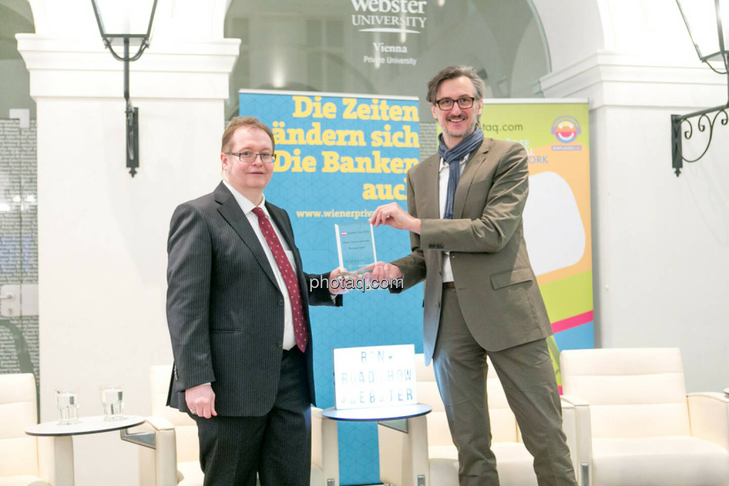 Gregor Rosinger (Rosinger Group), Josef Chladek (BSN) mit http://boerse-social.com/numberone/2016