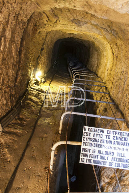 Tunnel des Eupalinos, © Martina Draper (12.05.2013) 