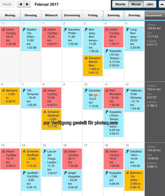 Trainingsplan (21.02.2017) 