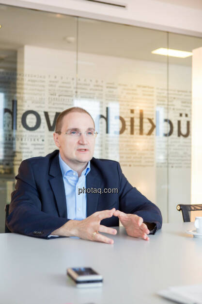 Andreas Segal (CFO Buwog), &copy; Martina Draper/photaq (23.02.2017) 