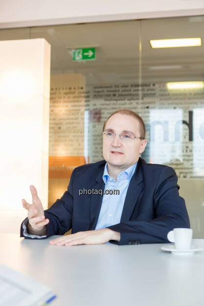 Andreas Segal (CFO Buwog), &copy; Martina Draper/photaq (23.02.2017) 
