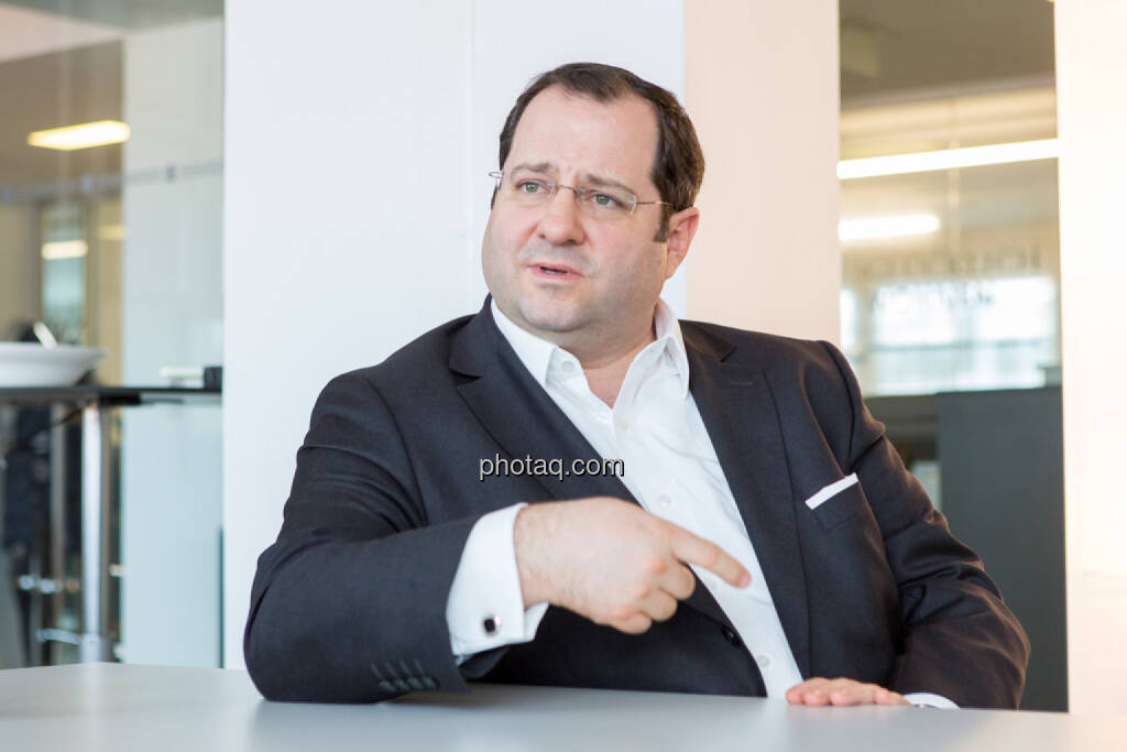 Daniel Riedl (CEO Buwog), &copy; Martina Draper/photaq (23.02.2017) 