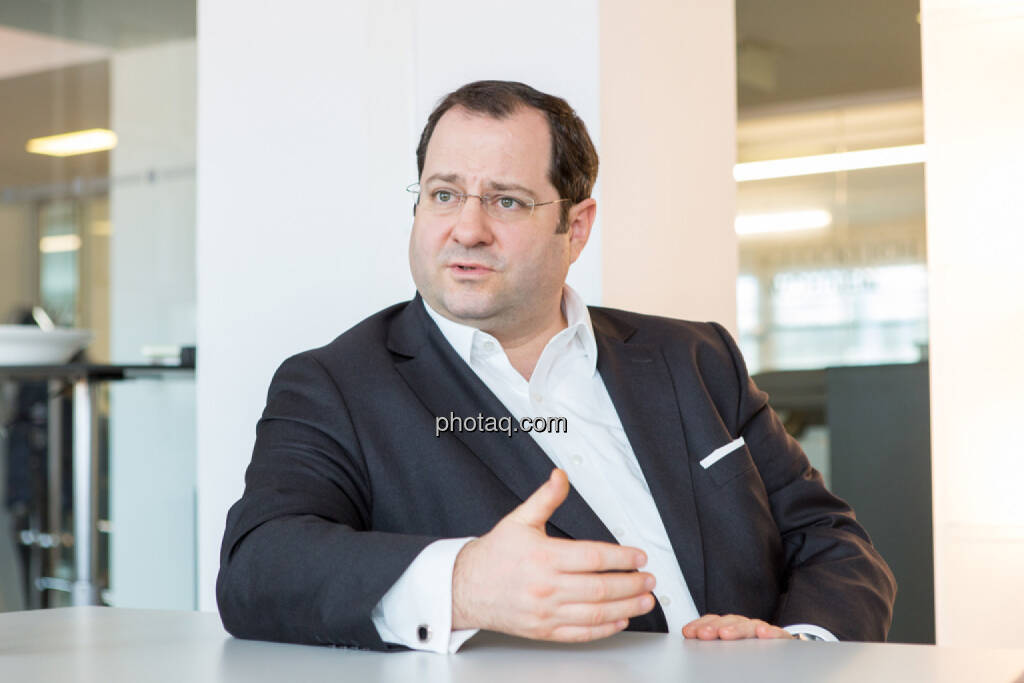 Daniel Riedl (CEO Buwog), &copy; Martina Draper/photaq (23.02.2017) 