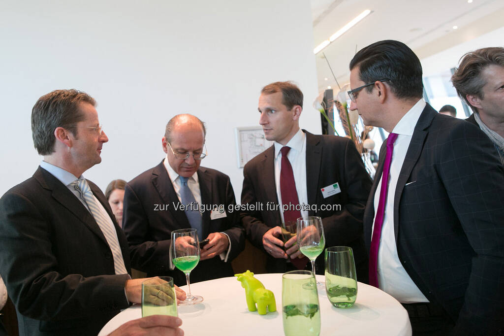 Michael Spiss (Raiffeisen Centrobank AG), Stefan Dörfler (Erste Group), © Martina Draper für BE / finanzmarktfoto.at (14.05.2013) 