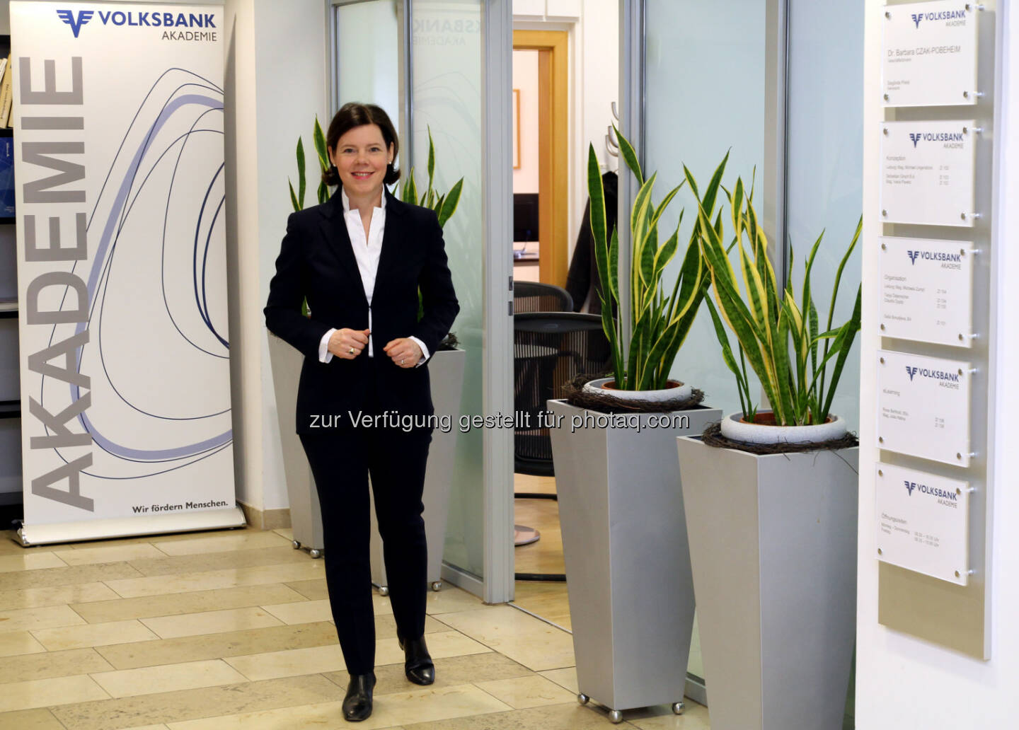 Dr. Barbara Czak-Pobeheim, Geschäftsführerin der Volksbank Akademie - Volksbank Wien AG: Volksbank Akademie geht bei Ausbildung neue Wege (Fotocredit: Volksbank Akademie)