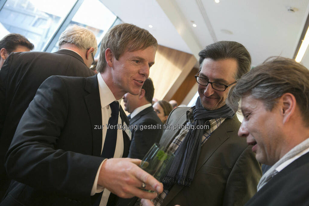 Christian-Hendrik Knappe (db-X markets), Josef Chladek (FC Chladek Drastil), Robert Gillinger (BE), © Martina Draper für BE / finanzmarktfoto.at (14.05.2013) 