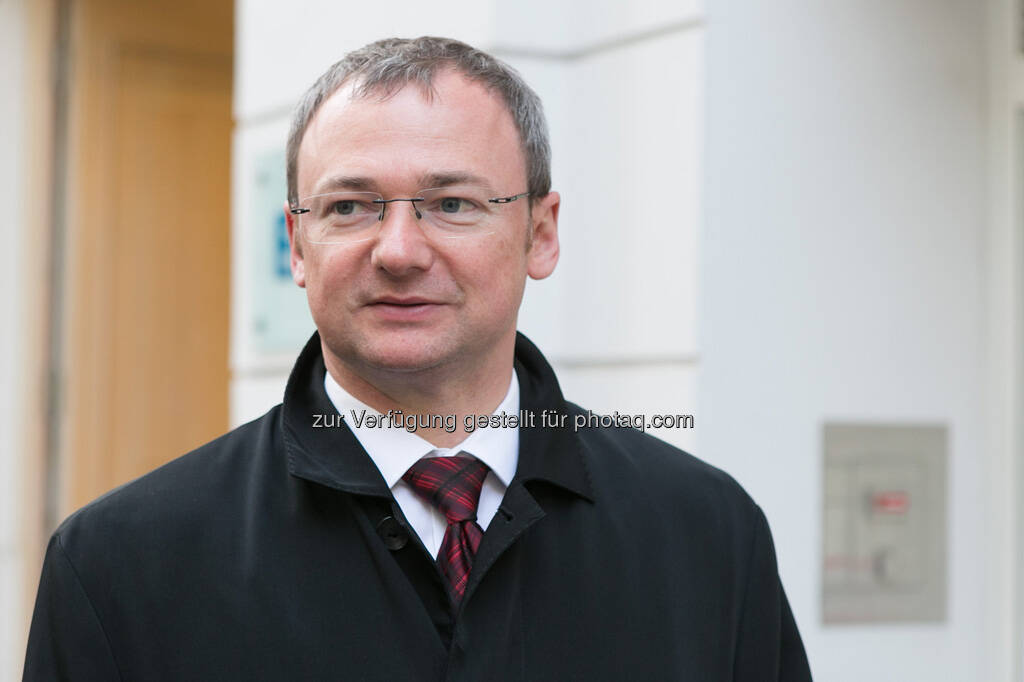 Fritz Strobl (Volksbank), © Martina Draper für BE / finanzmarktfoto.at (14.05.2013) 