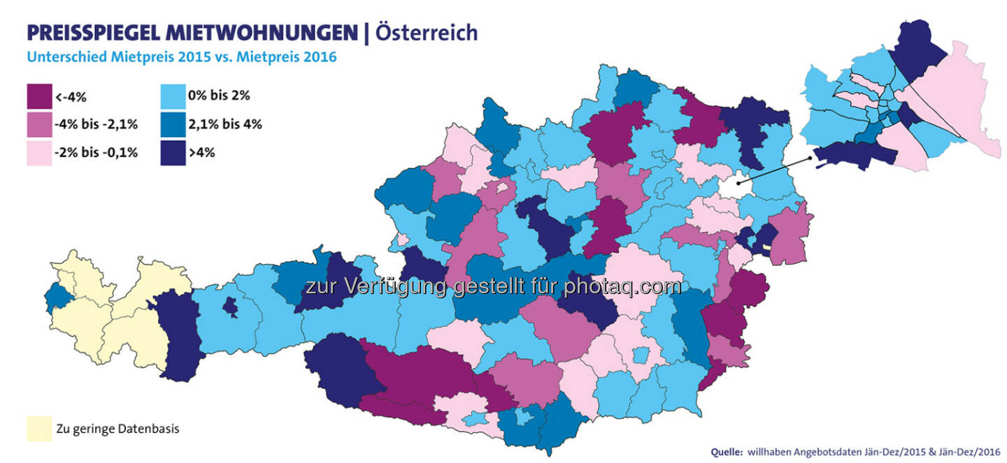 willhaben.at: willhaben-Studie: Auch m2-Preise für Mietwohnungen zogen 2016 an (Fotocredit: willhaben)