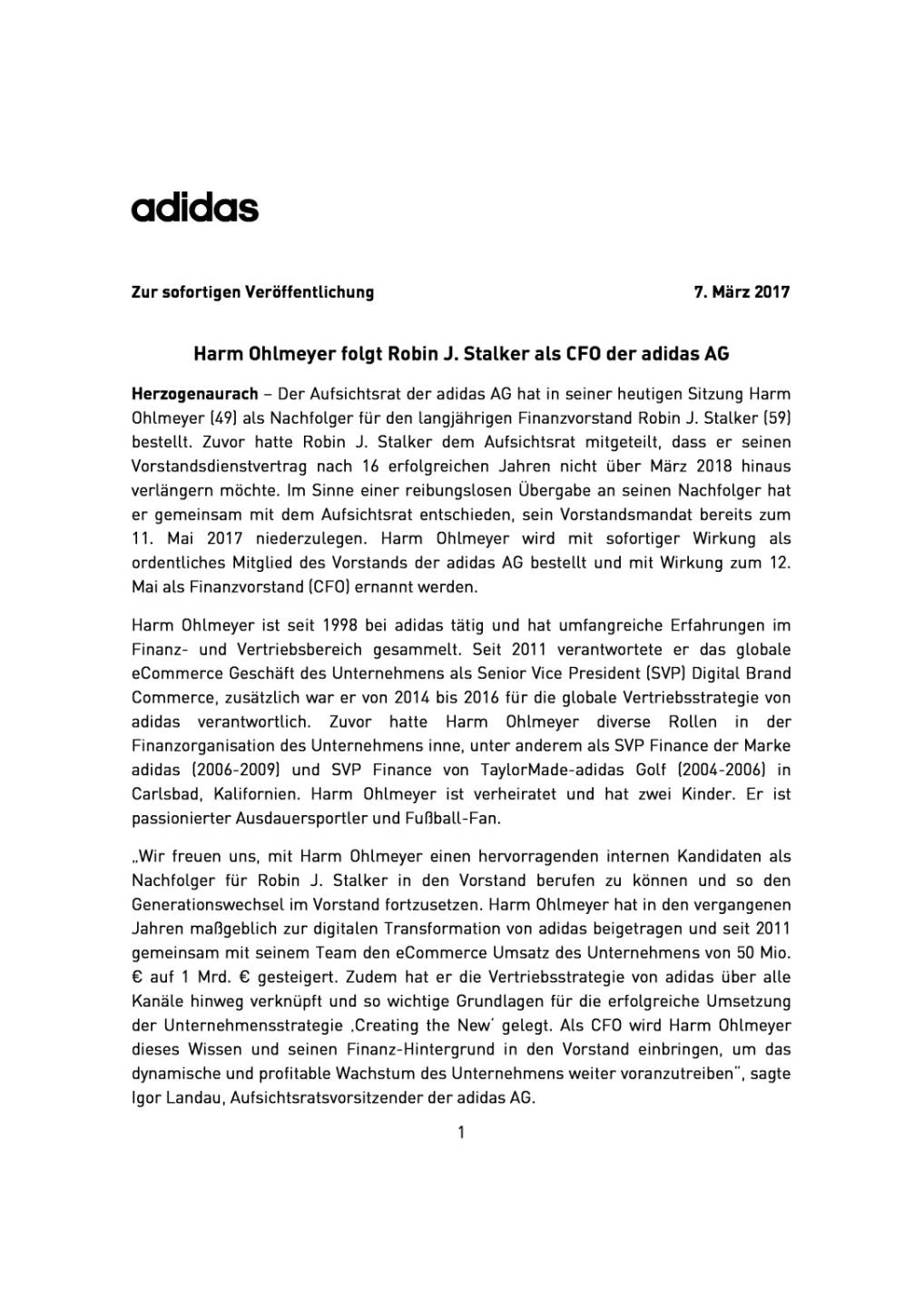 adidas: Harm Ohlmeyer neuer CFO, Seite 1/3, komplettes Dokument unter http://boerse-social.com/static/uploads/file_2143_adidas_harm_ohlmeyer_neuer_cfo.pdf