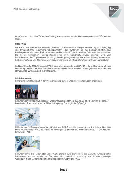 FACC erhält Auszeichnung für Investitionen am Standort Oberösterreich, Seite 3/4, komplettes Dokument unter http://boerse-social.com/static/uploads/file_2149_facc_erhalt_auszeichnung_fur_investitionen_am_standort_oberosterreich.pdf (08.03.2017) 