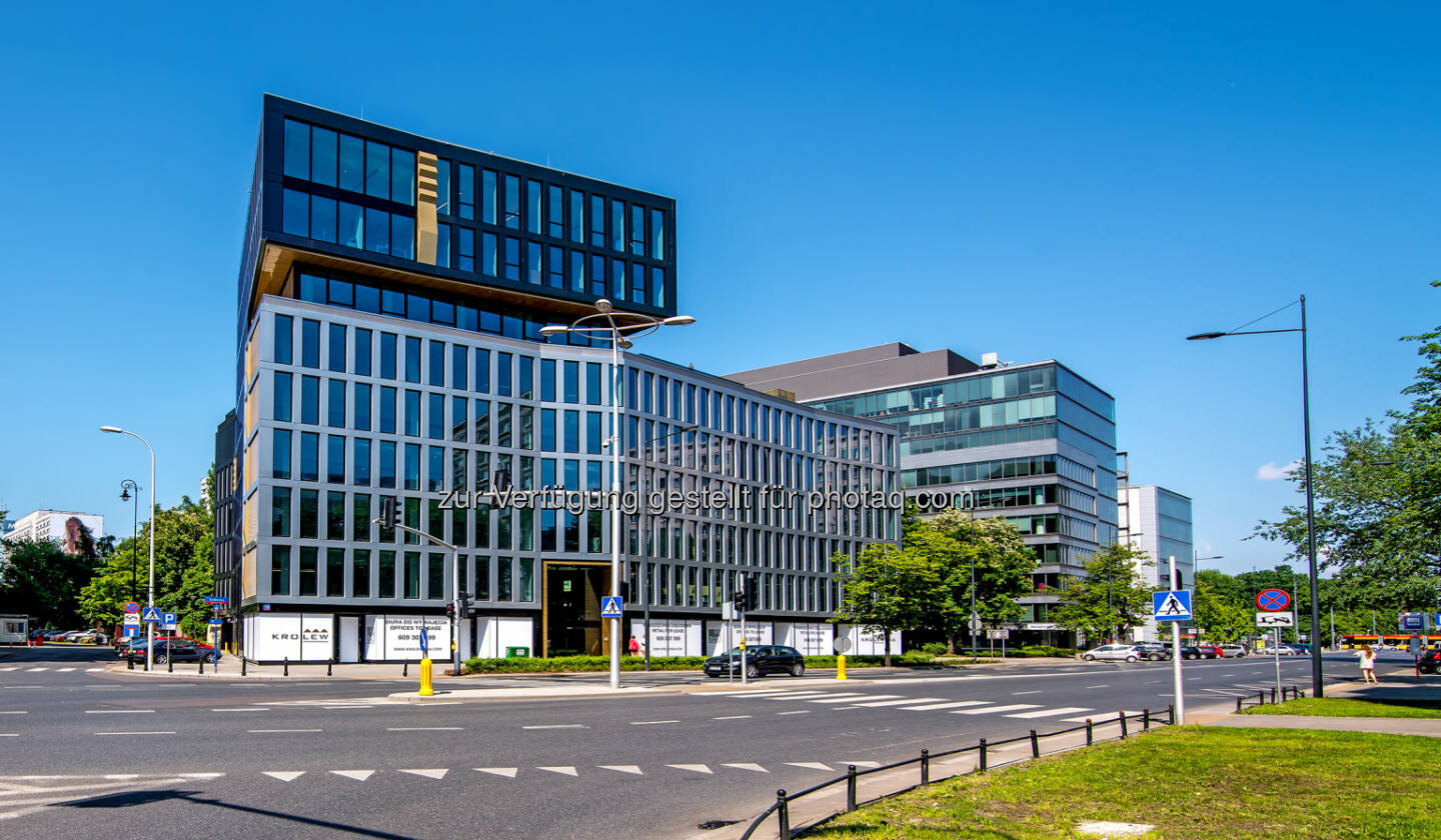 Das Projekt kroLEWska des Projektentwicklers S+B Gruppe AG in Warschau. - S+B Gruppe AG: S+B GRUPPE: Vier Gewinnt – LEED PLATIN Quartett! (Fotocredit: S+B)