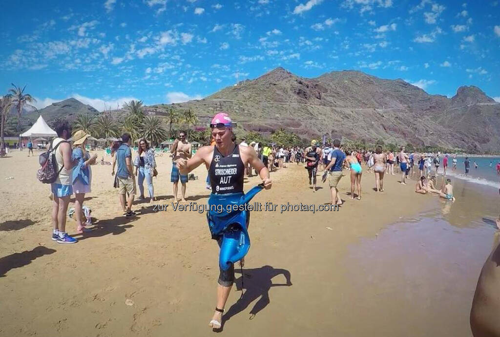 Tanja Stroschneider, Strand, Triathlon, Teneriffa, © Tanja Stroschneider (15.03.2017) 