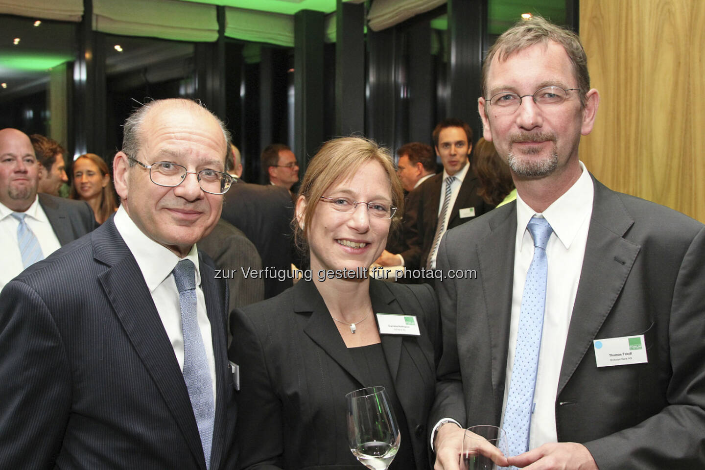 Michael Spiss (RCB), Daniela Hofmann (DZ Bank), Thomas Friedl (brokerjet)