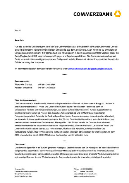 Commerzbank veröffentlicht Geschäftsbericht 2016, Seite 3/4, komplettes Dokument unter http://boerse-social.com/static/uploads/file_2177_commerzbank_veroffentlicht_geschaftsbericht_2016.pdf (23.03.2017) 