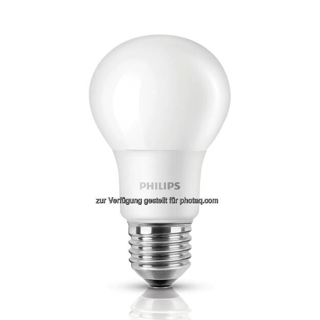 Mit einer Lebensdauer von 15 Jahren sind LED-Lampen besonders langlebig und energieeffizient. - Philips Lighting Austria GmbH: Nachhaltigkeit als Herzstück der Geschäftsstrategie von Philips Lighting (Fotocredit: Philips Lighting), © Aussendung (24.03.2017) 
