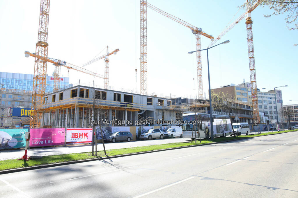 CA Immo legt Grundstein für Bürogebäude ViE, Lände 3 (CA Immobilien Anlagen AG/APA-Fotoservice/Schedl / Fotograf/in: Ludwig Schedl) (29.03.2017) 