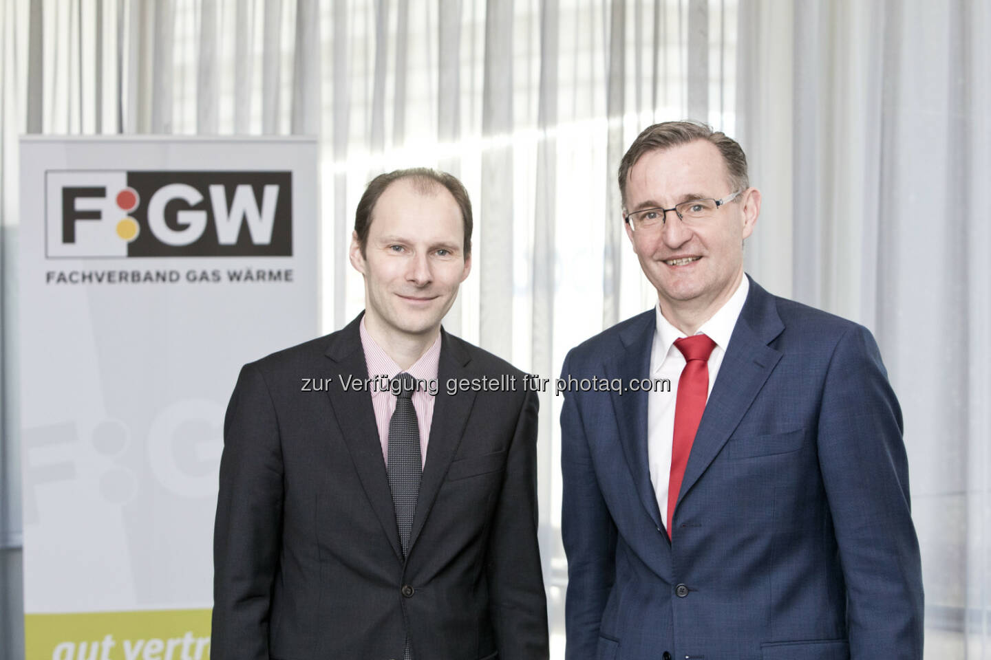 Pressekonferenz des Fachverbandes Gas Wärme mit DI Peter Weinelt und Mag. Michael Mock - Fachverband Gas Wärme: Gas ist Rückgrat von Österreichs Versorgungssicherheit (Fotocredit: FGW/Michèle Pauty)