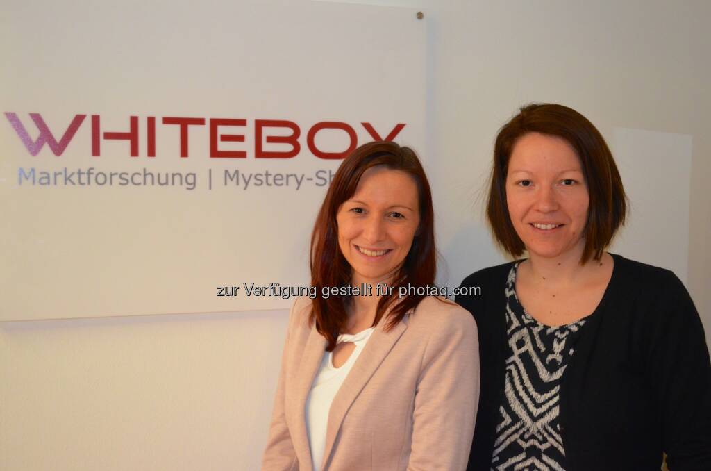 Daniela Höllerbauer (Geschäftsführerin Whitebox) und re. Studienautorin Sabnine Postlmayr - Willy Lehmann Markenagentur: Whitebox präsentiert Österreichs Wünsche beim Lebensmitteleinkauf (Fotocredit: © Whitebox), © Aussender (30.03.2017) 