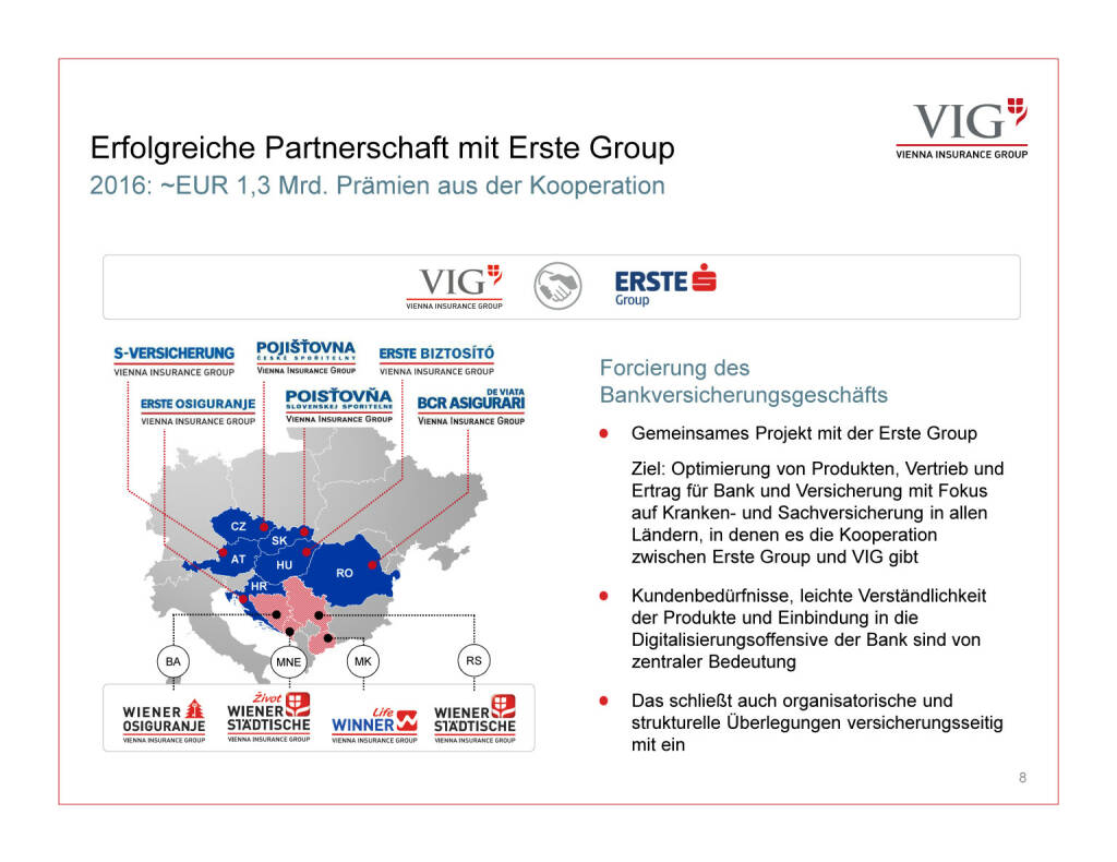 Präsentation VIG - Partnerschaft Erste Group (30.03.2017) 