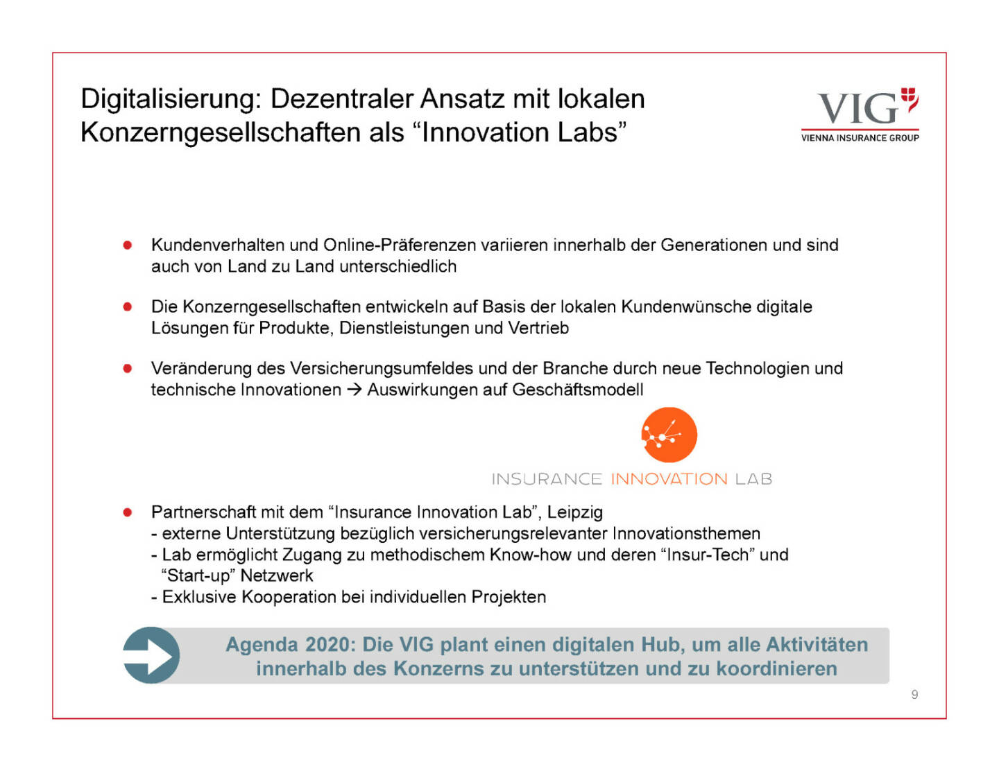 Präsentation VIG - Digitalisierung