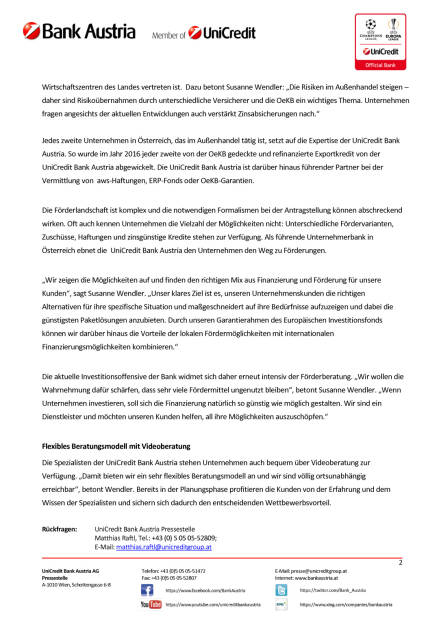 UniCredit Bank Austria startet Investitionsoffensive für heimische Unternehmen, Seite 2/2, komplettes Dokument unter http://boerse-social.com/static/uploads/file_2191_unicredit_bank_austria_startet_investitionsoffensive_fur_heimische_unternehmen.pdf (03.04.2017) 