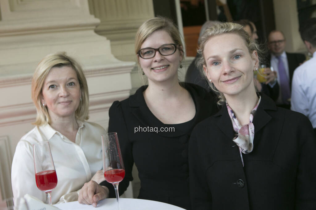 Andrea Lerch, Teresa Schinwald, Andrea Pelinka-Kinz (RCB), © finanzmarktfoto/Martina Draper (15.05.2013) 