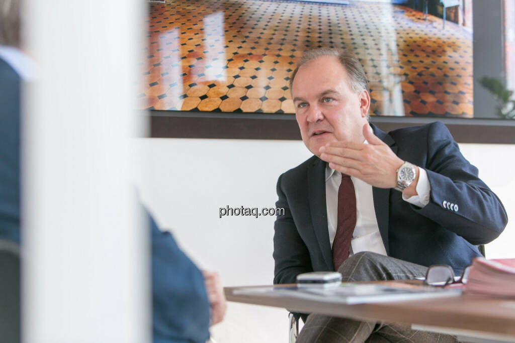 Thomas Gindele (Deutsche Handelskammer in Österreich), © Martina Draper/photaq (10.04.2017) 