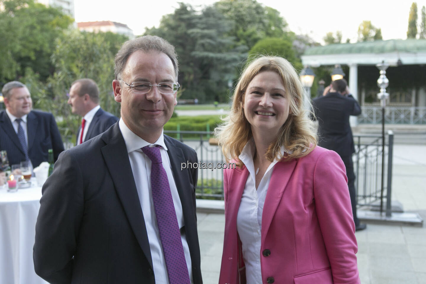 Heimo Scheuch, Barbara Braunöck (Wienerberger)