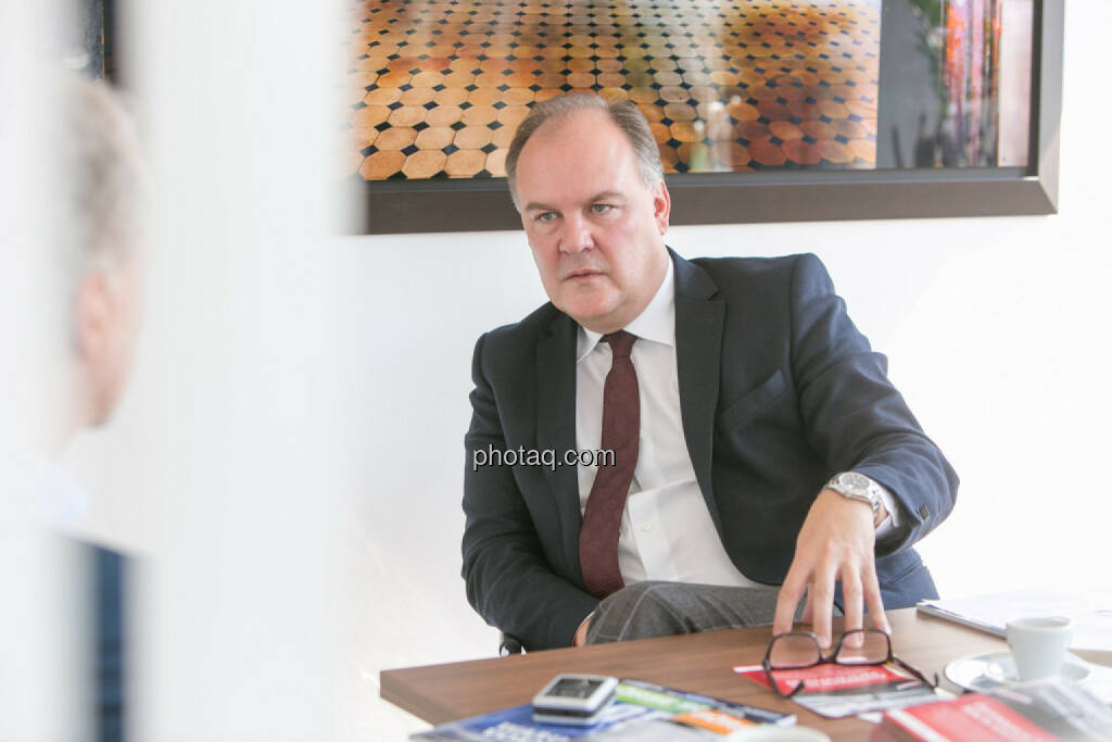 Thomas Gindele (Deutsche Handelskammer in Österreich), © Martina Draper/photaq (10.04.2017) 