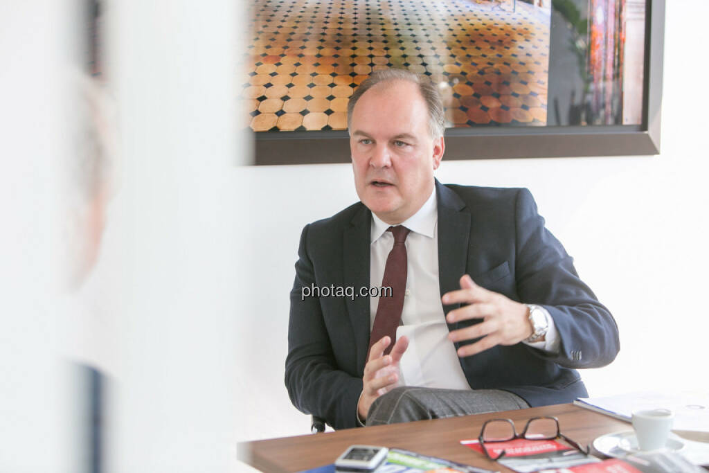 Thomas Gindele (Deutsche Handelskammer in Österreich), © Martina Draper/photaq (10.04.2017) 