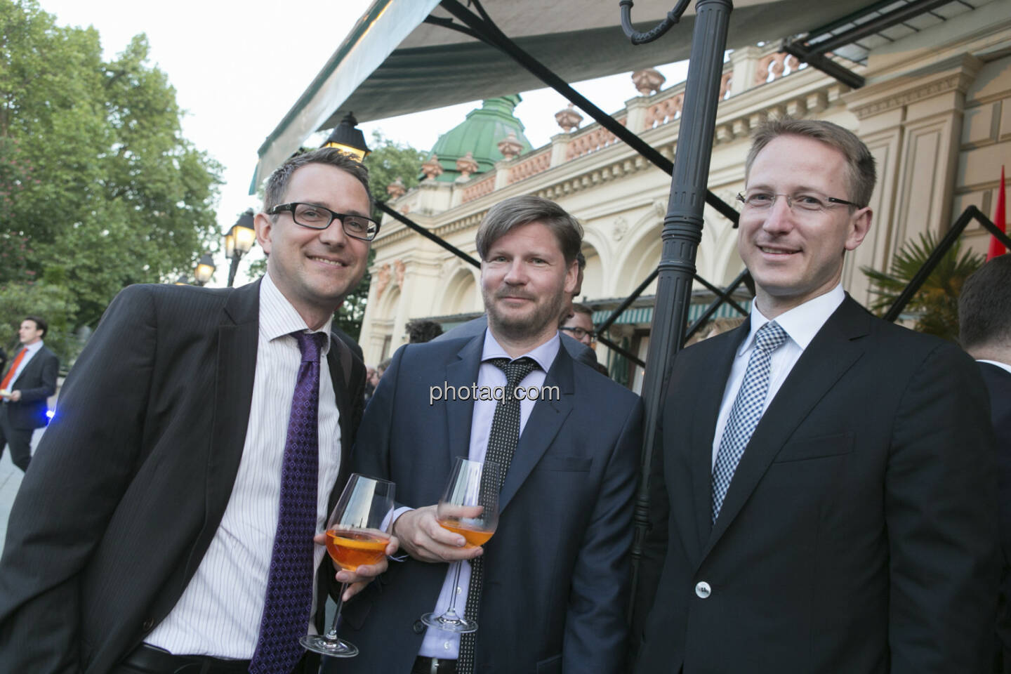Gerald Walek (Erste Group), Günther Schmitt (RCM), Bernd Maurer (RCB)
