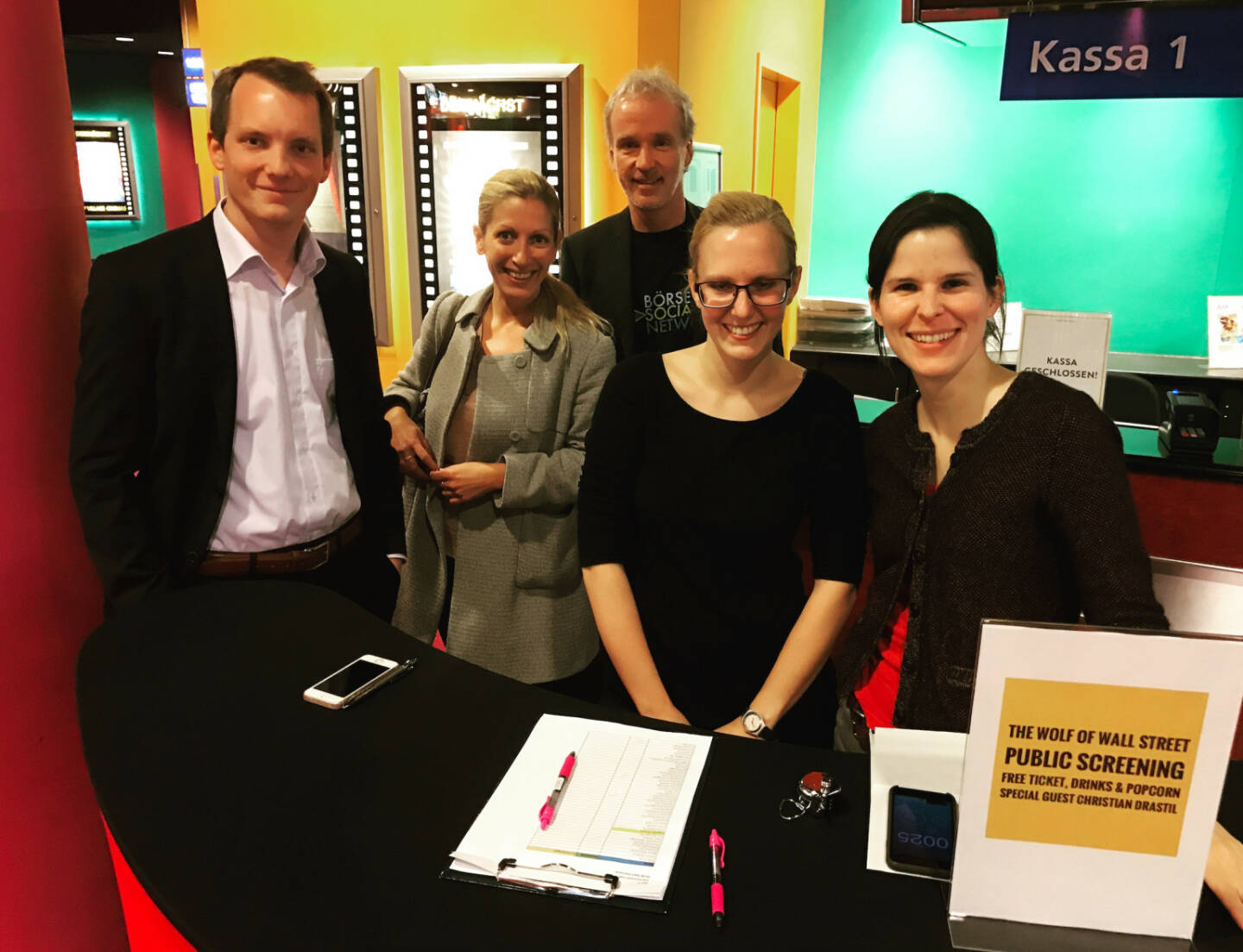 Leo Steinmann, Elisabeth Wagerer, Christian Drastil, Angelika Scheid, Miriam Daill für aktientrophy.at