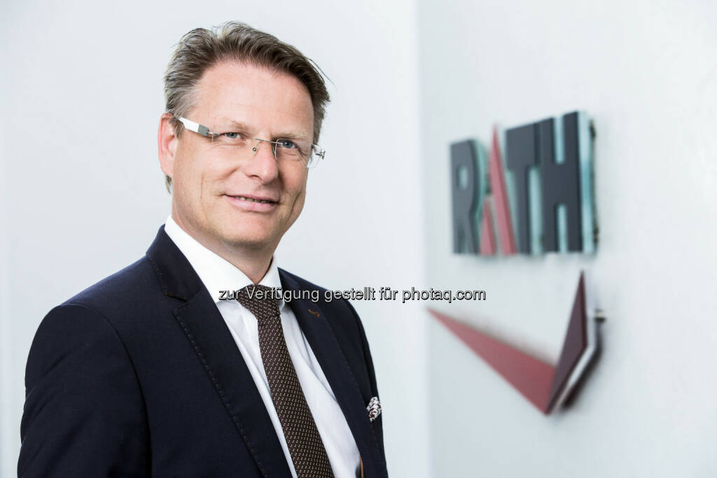 Andreas Pfneiszl, CFO, CSO der Rath AG (Fotocredit: Rath AG), © Aussender (27.04.2017) 