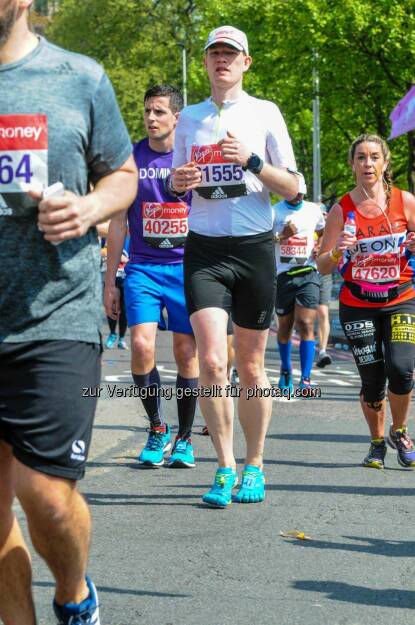 Ulrich Stürzlinger beim Virgin Money London Marathon, © Aussendung (28.04.2017) 