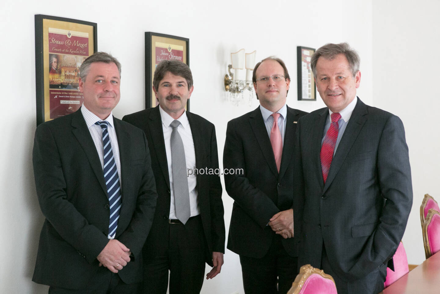 Thomas Doll (conwert), Ernst Vejdovszky (S Immo), Florian Nowotny (CA Immo), Eduard Zehetner (Immofinanz)