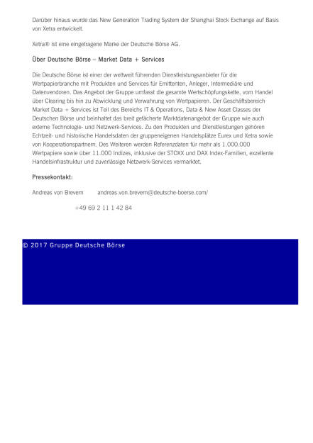 Deutsche Börse und Malta Stock Exchange verlängern Vertrag über Handelstechnologie, Seite 2/2, komplettes Dokument unter http://boerse-social.com/static/uploads/file_2251_deutsche_borse_und_malta_stock_exchange_verlangern_vertrag_uber_handelstechnologie.pdf (12.05.2017) 