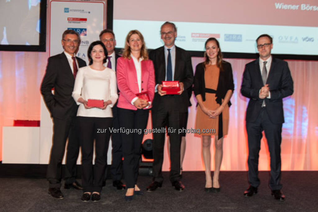 Siegerbild Wiener Börsepreis 2013 Corporate Bond-Preis: 

1. Platz: OMV AG 
2. Platz: Wienerberger AG 
3. Platz: Strabag SE
, © Wiener Börse (15.05.2013) 