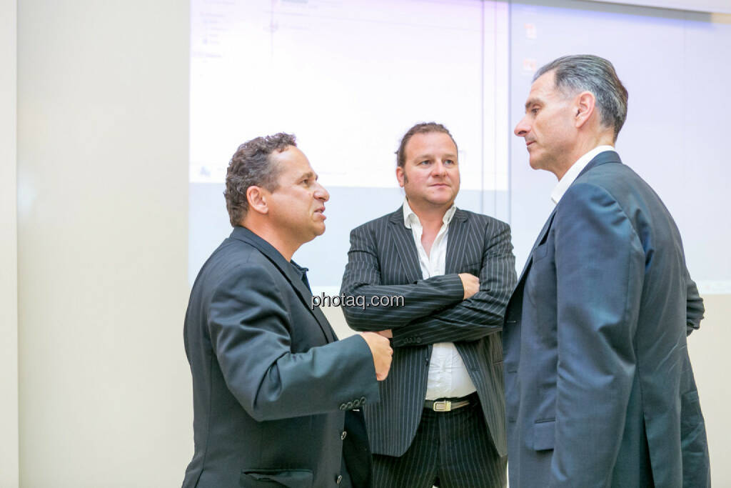 Peter Haidenek (Polytec) im Gespräch, © Martina Draper/photaq (29.05.2017)