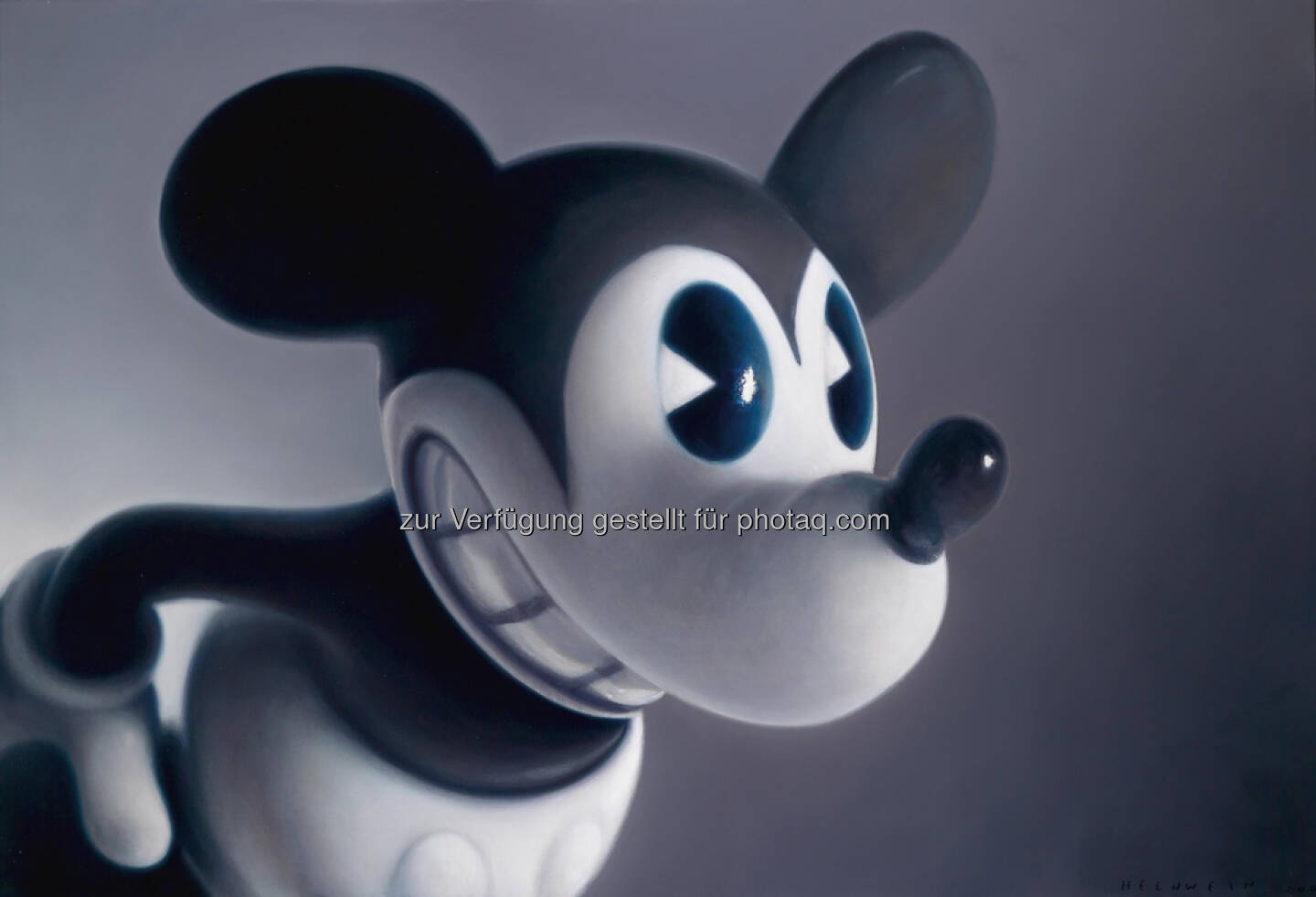 Gottfried Helnwein Mouse III, erzielter Preis € 110.100 Weltrekord