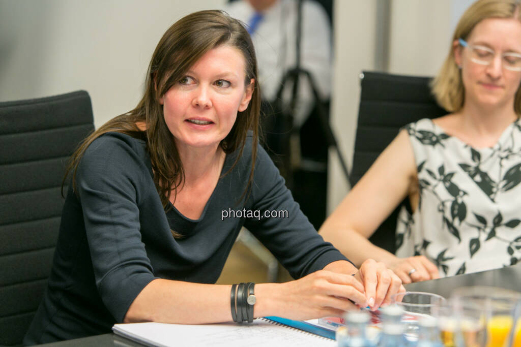 FH-Prof. Mag. Monika Kovarova-Simecek (Dozentin am Department Medien und Wirtschaft der FH St. Pölten) - Jasmin Wolf-Veigel (Studentin) - (Fotocredit: Martina Draper) (14.06.2017) 