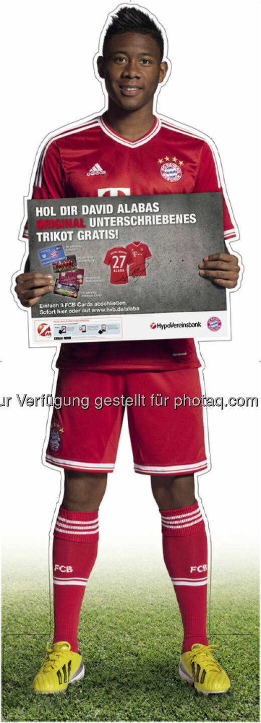 HVB wirbt mit David Alaba (c) Unicredit