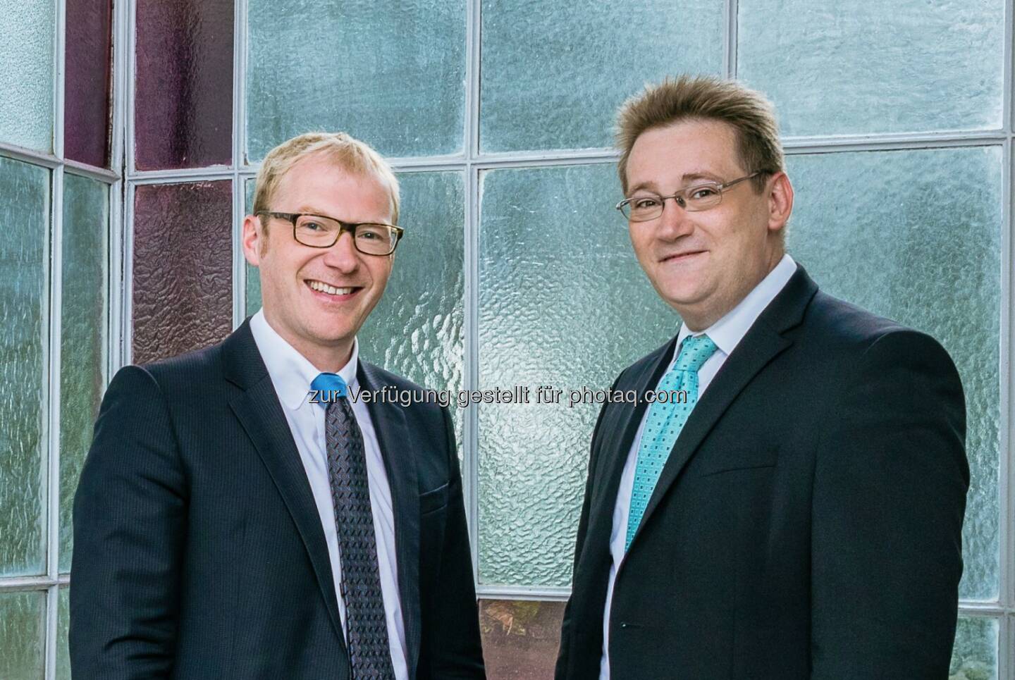 Thomas Gell und Helmut Dietler, Vorstände der ViennaEstate Immobilien AG - ViennaEstate Immobilien AG: ViennaEstate Immobilien AG / Bestes Ergebnis der Unternehmensgeschichte (Fotograf: Andreas Wallner / Fotocredit: ViennaEstate Immobilien AG)