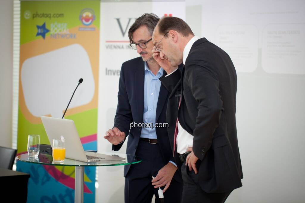 Josef Chladek (Börse Social Network), Ernst Huber (dad.at Bank), © Michaela Mejta (04.07.2017) 