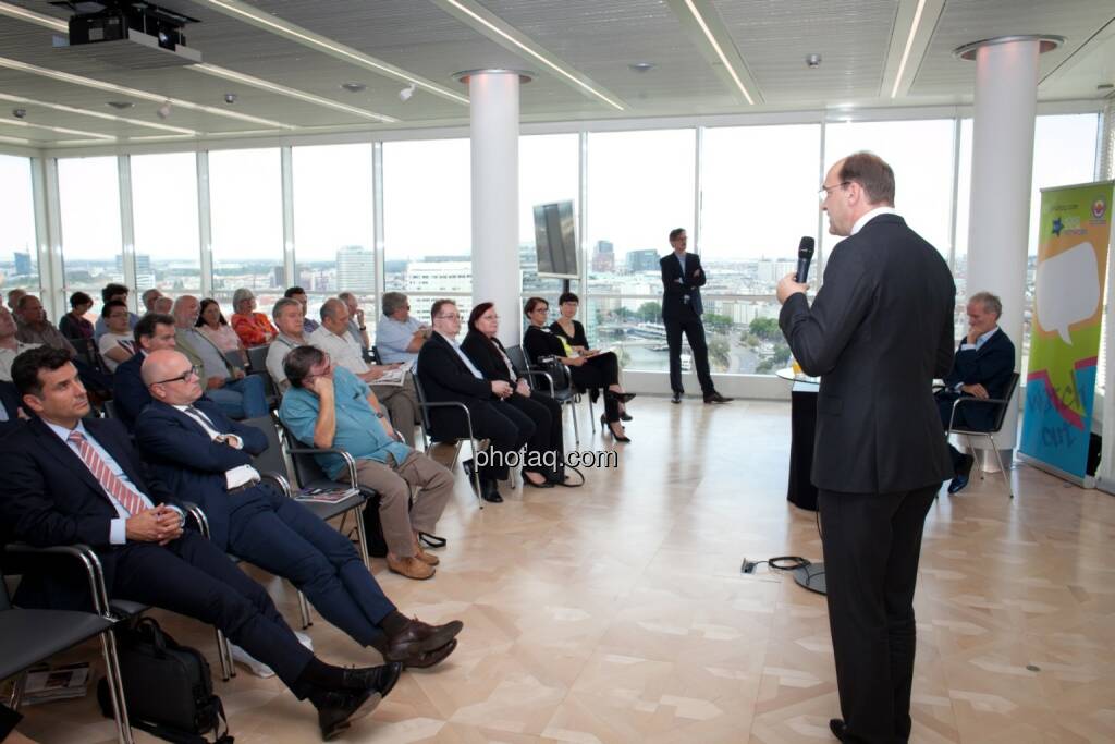 Ernst Huber (dad.at Bank) bei der BSN Roadshow #71, © Michaela Mejta (04.07.2017) 