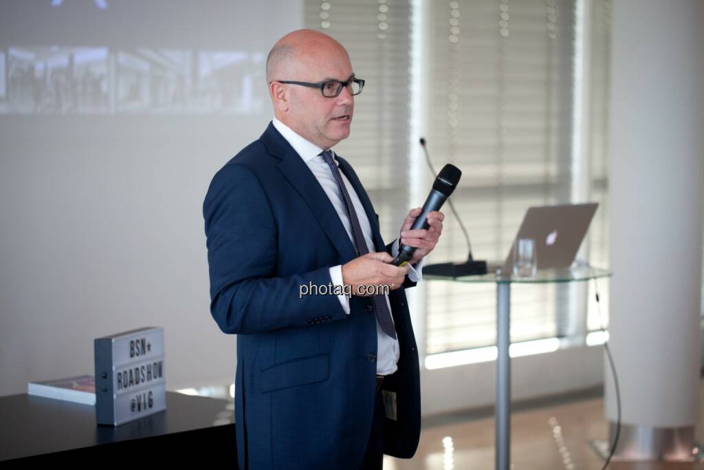 Ulrich Brockmann, Hauptabteilungsleiter Finanzen/IR bei der Fielmann AG, © Michaela Mejta (04.07.2017) 