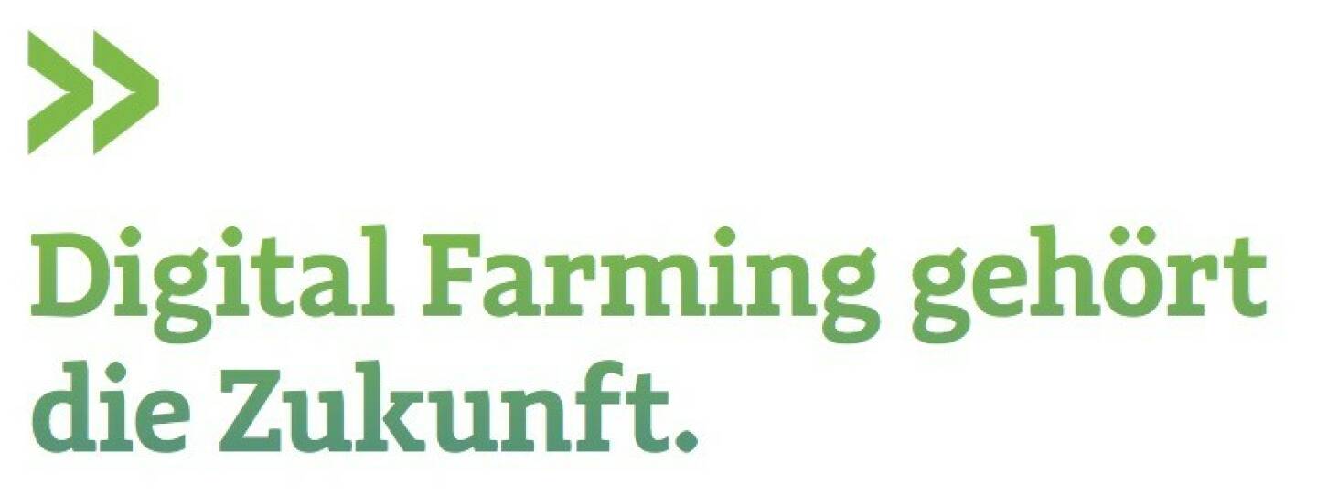 Digital Farming gehört die Zukunft. (Josko Radeljic, BayWa, Leiter Investor Relations)