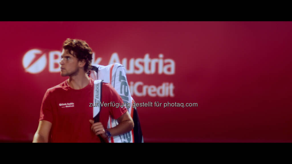 Dominic Thiem (Fotograf: Stefan Leitner / Fotocredit: UniCredit Bank Austria), © Aussender (10.07.2017) 