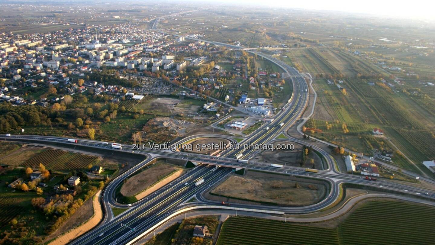 Porr baut Verkehrsknotenpunkt Lubelska in Zentralpolen. Auftragsvolumen: knapp EUR 45 Mio.