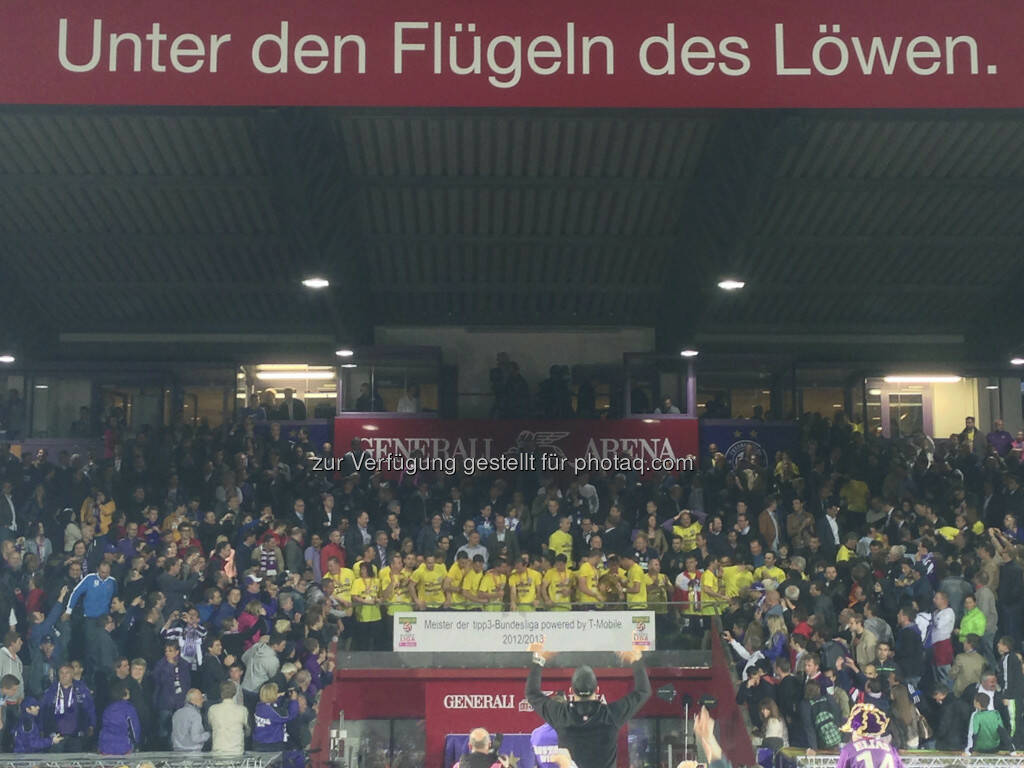 Tellerübergabe, Unter den Flügeln des Löwen (23.05.2013)